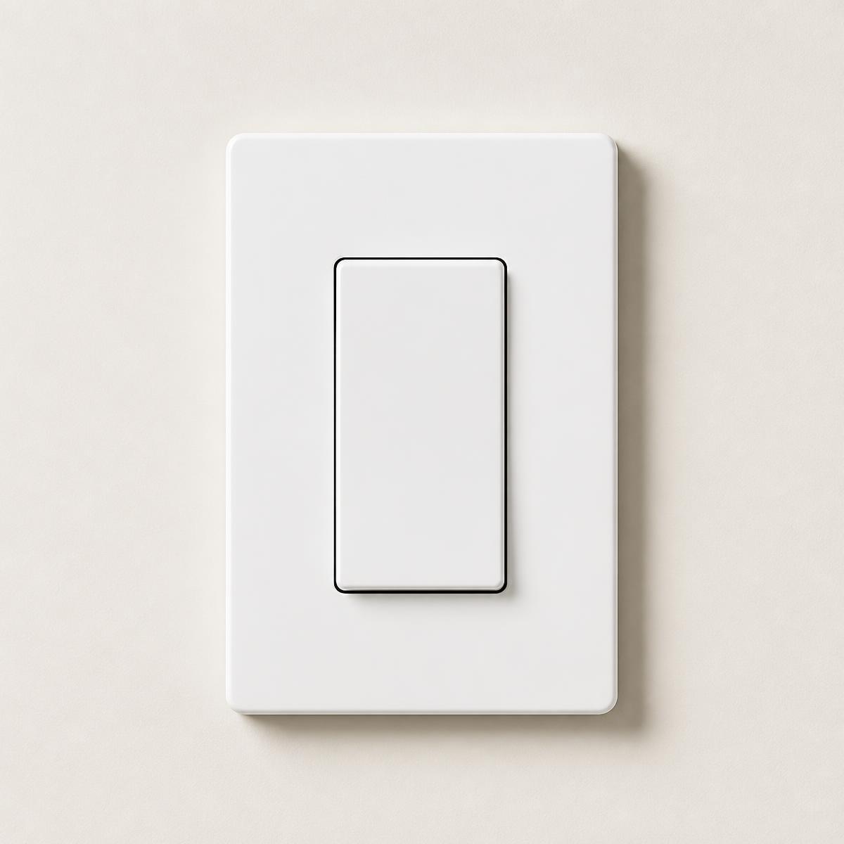 Interruptor Simple Blanco